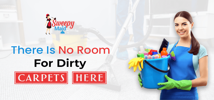 There is no room for dirty carpets here.